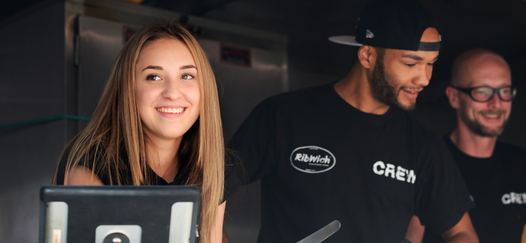 Immer ein Lächeln bei RibWich